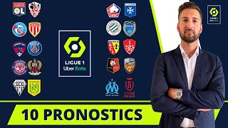 Pronostic Foot LIGUE 1  Mes 10 PRONOSTICS  Ligue 1 [upl. by Eadahs]