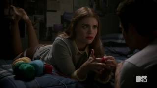 Stiles and Lydia Red String Scene Teen Wolf  3x15 [upl. by Narf]