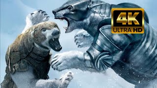 The Golden Compass 2007  RAGNAR vs IOREK  Battle of the kings  4k [upl. by Nirre611]