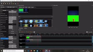 tuto fond vert openshot video editor [upl. by Noneek]