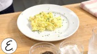 Perfect Scrambled Eggs  Emeril Lagasse [upl. by Hplodnar465]