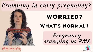 Cramping in Early Pregnancy Worried [upl. by Stoughton173]