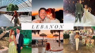 LEBANON VLOG  Lebanese Weddings Beach Clubs Mountains amp Culture [upl. by Cheney]