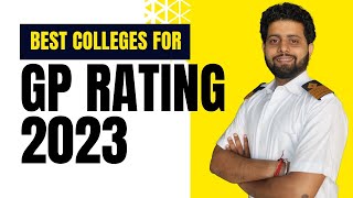 Best 4 Colleges for GP Rating Course [upl. by Heurlin]