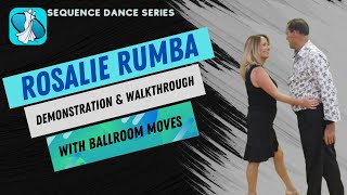 Rosalie Rumba Sequence Dance Instruction [upl. by Cilegna]