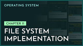 File System Implementation  Chapter11  Operating System  nesoacademyorg [upl. by Adiaros352]