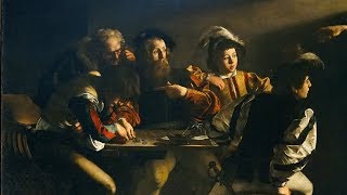 A moment of spiritual awakening Caravaggios Calling of Saint Matthew [upl. by Cirilo446]