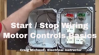 Start Stop wiring Basics [upl. by Dewey]