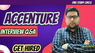 Accenture Interview Questions And Answers [upl. by Gilbertina]