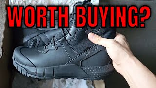 Under Armour Micro G Valsetz Tactical Boots Unboxing [upl. by Mosi]