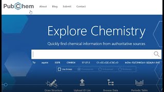 PubChem ZINC DrugBank databases for compounds [upl. by Ahsilra]