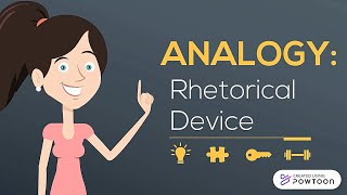 Analogy Rhetorical Device [upl. by Rehttam]