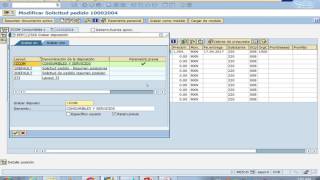 Modificar disposiciones en SAP [upl. by Lothaire]