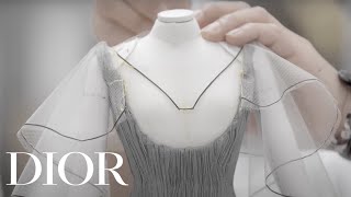 Savoirfaire of the Dior AutumnWinter 20202021 Haute Couture [upl. by Annairda39]