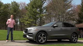 Jaguar FPACE 20d 2018  Full Review  with Steve Hammes  TestDriveNow [upl. by Srednas]