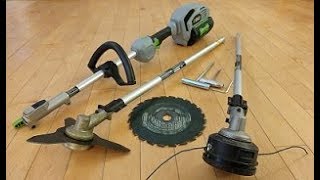 How to Attach Brush Cutter Blades to your EGO Trimmer [upl. by Celeste]