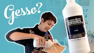 Whats Gesso And how do you use it [upl. by Whiffen]