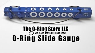 How to Measure an ORing  ORing Slide Gauge [upl. by Cobbie]