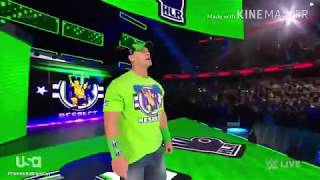 WWE  JOHN CENA ENTRANCE RAW WWE JOHNCENA [upl. by Newbold]