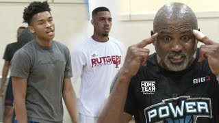 Jaylen Hands amp Corey Sanders LEARN From NBA Vet Rico Hines UCLA Run [upl. by Lexi958]