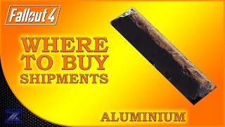 Fallout 4  How to Find Shipments of Aluminium Guide  Complete Material Guide [upl. by Donica]