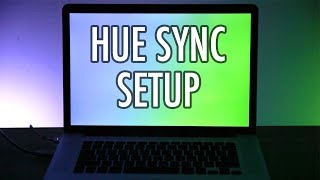 How to Setup Hue Sync  Philips Hue Sync [upl. by Ihsoyim274]