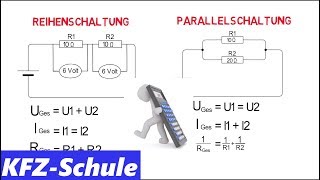 Reihenschaltung und Parallelschaltung  Erklärung  Berechnung [upl. by Tengdin]