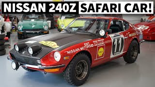 Meticulously Built Datsun 240z Safari Rally Special [upl. by Bandler]