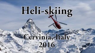 Cervinia Heliski 2016 [upl. by Yllak]