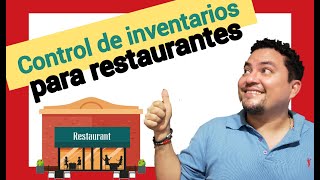 ✅CONTROL de INVENTARIOS para RESTAURANTES 🍕💲 [upl. by Ramso]