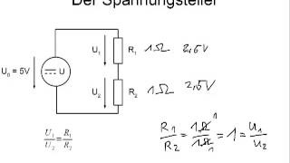 Elektrotechnik verständlich  Der Spannungsteiler [upl. by Aciras]