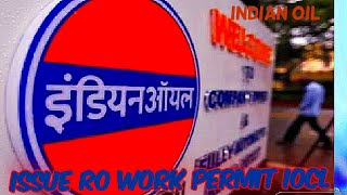 ISSUE RO WORK PERMIT IOCL PORTAL [upl. by Aislehc]