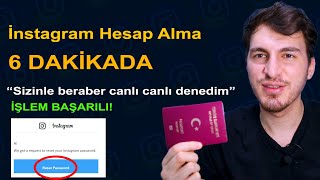 İnstagram Hesap Alma 6 DAKİKADA HESABI ELE GEÇİRİN 2020 Yeni Yöntem [upl. by Koloski]