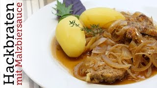 Rezept  Hackbraten mit Malzbiersauce Red Kitchen  Folge 317 [upl. by Lilybel]