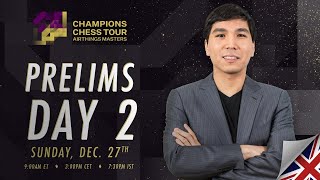 15M Champions Chess Tour Airthings Masters  Day 2  Commentary by Peter Leko amp Tania Sachdev [upl. by Alarick]