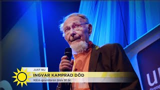 Ingvar Kamprad är död  Nyhetsmorgon TV4 [upl. by Enomys775]