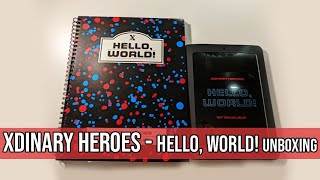 Xdinary Heroes  Hello World Album Unboxing [upl. by Dori819]