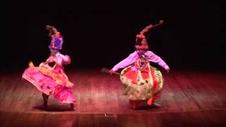 Panamá Danza quotDIABLOS ESPEJOSquot ESTILO Danza Afro [upl. by Shalna950]