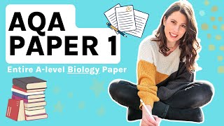 Biology Alevel 2025 exams 2025 AQA paper 1 or ENTIRE AS LEVEL Learn all the theory for the exam [upl. by Aciria873]