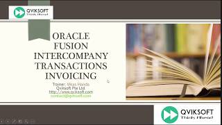 Oracle Fusion Intercompany Transaction Invoicing [upl. by Gutow]