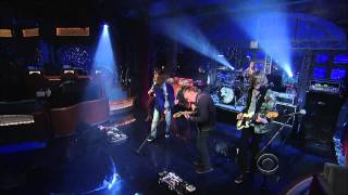 HD Cage The Elephant  quotShake Me Downquot 111 Letterman TheAudioPervcom [upl. by Htaras500]