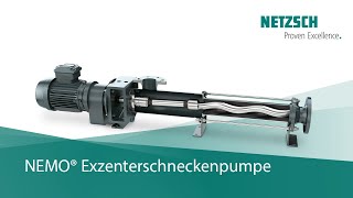 Funktion der NEMO® Exzenterschneckenpumpe [upl. by Gney99]