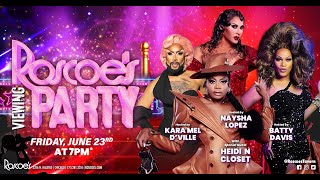 Heidi N Closet  Roscoes RuPauls Drag Race All Stars 8 Viewing Party [upl. by Dagnah]