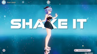 MMD Ganyu  Shake It [upl. by Dorothee]