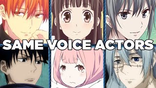 Fruits Basket Tensei All Characters Japanese Dub Voice Actors Seiyuu Same Anime Characters [upl. by Grove]