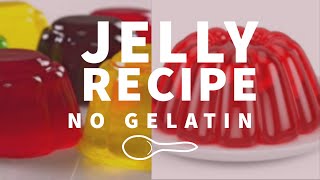 Easy Homemade Jelly Recipe Without Gelatin [upl. by Yarised]