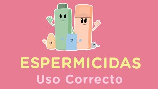 Uso correcto de los Espermicidas [upl. by Ainez]