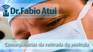 As consequências da retirada da vesícula  Por Dr Fabio Atui  24112015 [upl. by Ahsino163]