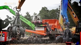 BaumaschinenAction und modernste Technik  recycling aktivTiefbauLive [upl. by Sandra]