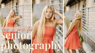 BEHIND THE SCENES How to Pose for Senior Photography [upl. by Nethsa119]